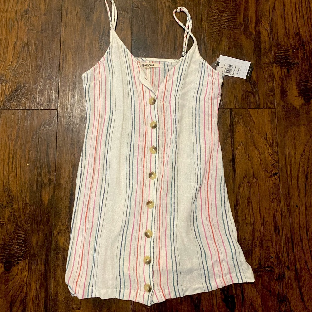 NWT Ripcurl striped dress